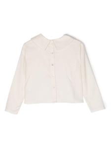 Shirt met puntkraag - Wit
