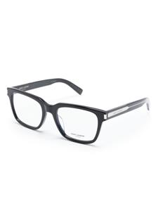 Saint Laurent Eyewear Bril met rechthoekig montuur - Zwart