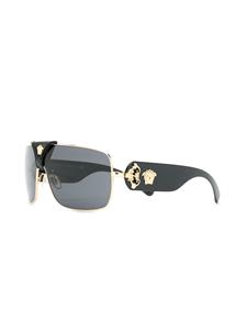 Versace Eyewear Zonnebril met vierkant montuur - Zwart