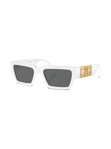 versaceeyewear Versace Eyewear Medusa zonnebril met rechthoekig montuur - Wit