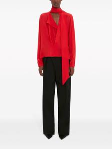 victoriabeckham Victoria Beckham Zijden blouse - Rood