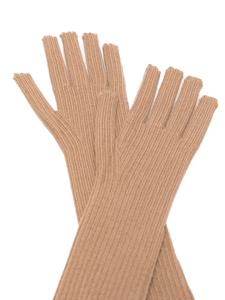 dolce&gabbana Dolce & Gabbana Kasjmier handschoenen - Beige