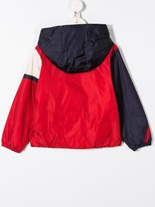 Moncler Enfant Jack met colourblocking - Blauw