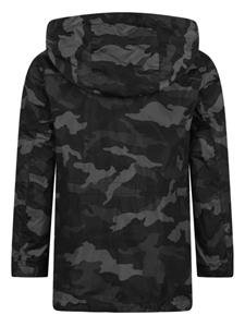 Moncler Enfant Jack met camouflageprint - Zwart