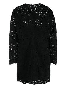 eliesaab Elie Saab Mini-jurk met bloemenprint - Zwart