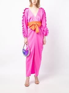 Cynthia Rowley Mini-jurk met ruches - Roze