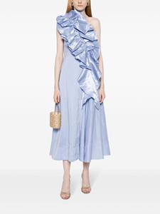 Aje Asymmetrische midi-jurk - Blauw