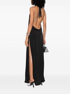 maisonclose Maison Close Jurk met open rug - Zwart