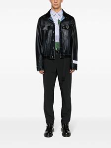 sacai Straight broek - Zwart