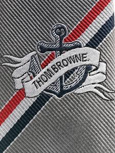 thombrowne Thom Browne Hoodie met borduurwerk - Grijs