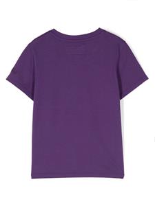 mc2saintbarthkids MC2 Saint Barth Kids T-shirt met grafische print - Paars