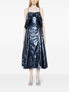 rejinapyo Rejina Pyo Metallic jurk - Blauw