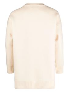 Jil Sander Wollen trui - Beige