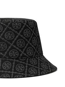 toryburch Tory Burch Vissershoed met monogram - Zwart