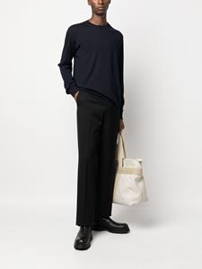 jilsander Jil Sander Trui met ronde hals - Blauw