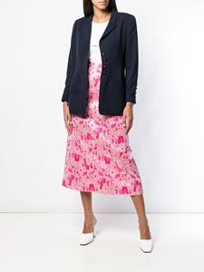 chanelpre-owned CHANEL Pre-Owned layered pockets blazer - Blauw