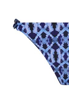 rebeccavallance Rebecca Vallance Bikinislip met print - Blauw