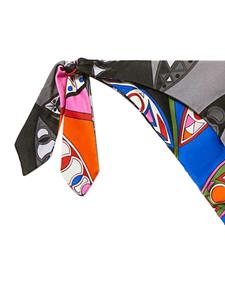 PUCCI Bikini met abstracte print - Zwart