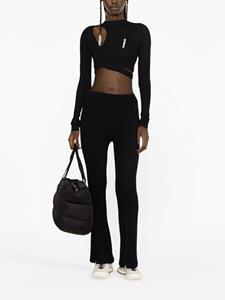 Moncler Flared broek - Zwart