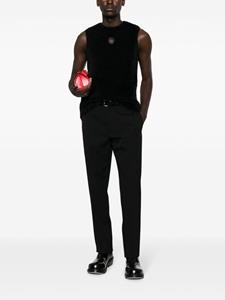 jilsander Jil Sander Wollen plooibroek - Zwart
