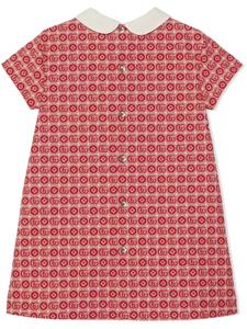 guccikids Gucci Kids Jurk met jacquard - Rood
