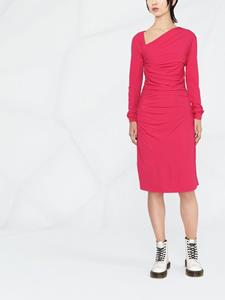 DSQUARED2 Midi-jurk met ruches - Roze