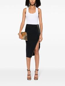 maisonclose Maison Close Midi-rok met haaksluiting - Zwart