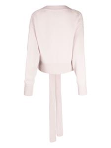 sasuphi SA SU PHI Vest van wol-kasjmier mix - Roze