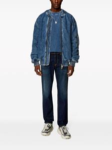 Diesel 2023 D-Finitive jeans met toelopende pijpen - Blauw