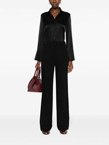 ralphlaurencollection Ralph Lauren Collection High waist pantalon - Zwart