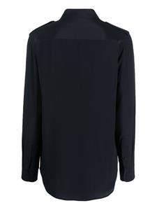 nililotan Nili Lotan Zijden blouse - Blauw