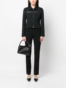 Courrèges Straight pantalon - Zwart