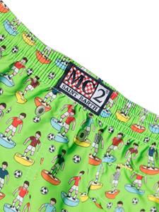 MC2 Saint Barth Kids Zwembroek met print - Groen