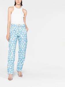 alessandrarich Alessandra Rich Cargo broek - Blauw