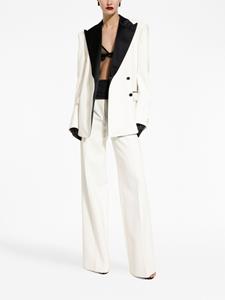 dolce&gabbana Dolce & Gabbana Pantalon met wijde pijpen - Wit