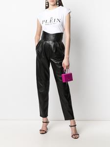 philippplein Philipp Plein Leren broek - Zwart