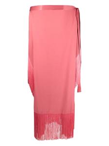 tallermarmo Taller Marmo Midi-jurk van crêpe - Roze