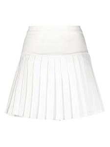 Lacoste Mini-rok met geborduurd logo - Wit