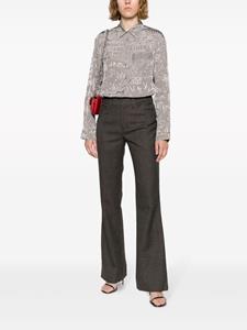 Zadig & Voltaire Wollen pantalon - Grijs