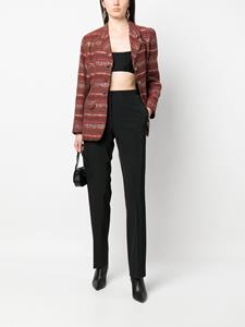 jeanpaulgaultierpre-owned Jean Paul Gaultier Pre-Owned Blazer met grafische print - Rood