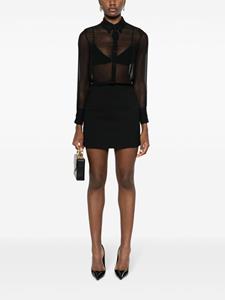 maisonclose Maison Close Rok met logopatch - Zwart