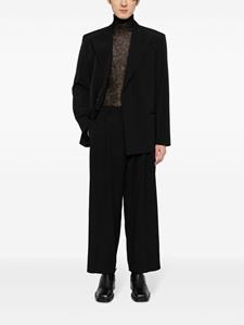 yohjiyamamoto Yohji Yamamoto tailored wide-leg wool trousers - Zwart