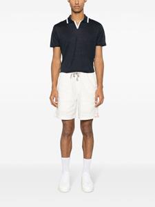 orlebarbrown Orlebar Brown Felix linnen poloshirt - Blauw
