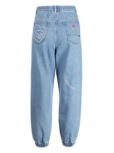 aapeby*abathingape AAPE BY *A BATHING APE Jeans met geborduurd logo - Blauw