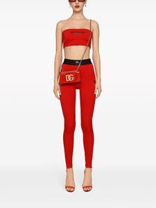 Dolce & Gabbana DGVIB3 High waist legging - Rood
