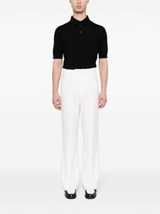 dolce&gabbana Dolce & Gabbana Poloshirt met monogram - Zwart