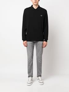 fredperry Fred Perry Poloshirt met logodetail - Zwart