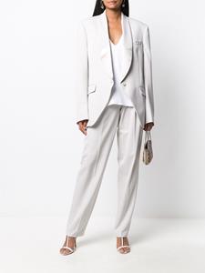 stellamccartney Stella McCartney High waist pantalon - Grijs