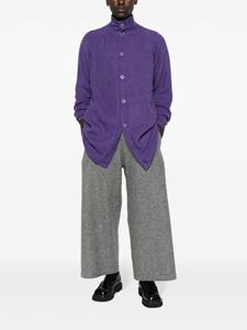 Yohji Yamamoto Button-up vest - Paars