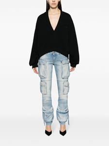 theattico The Attico High waist jeans - Blauw